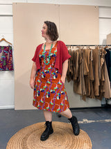 Swing Skirt – Nasturtium Rust