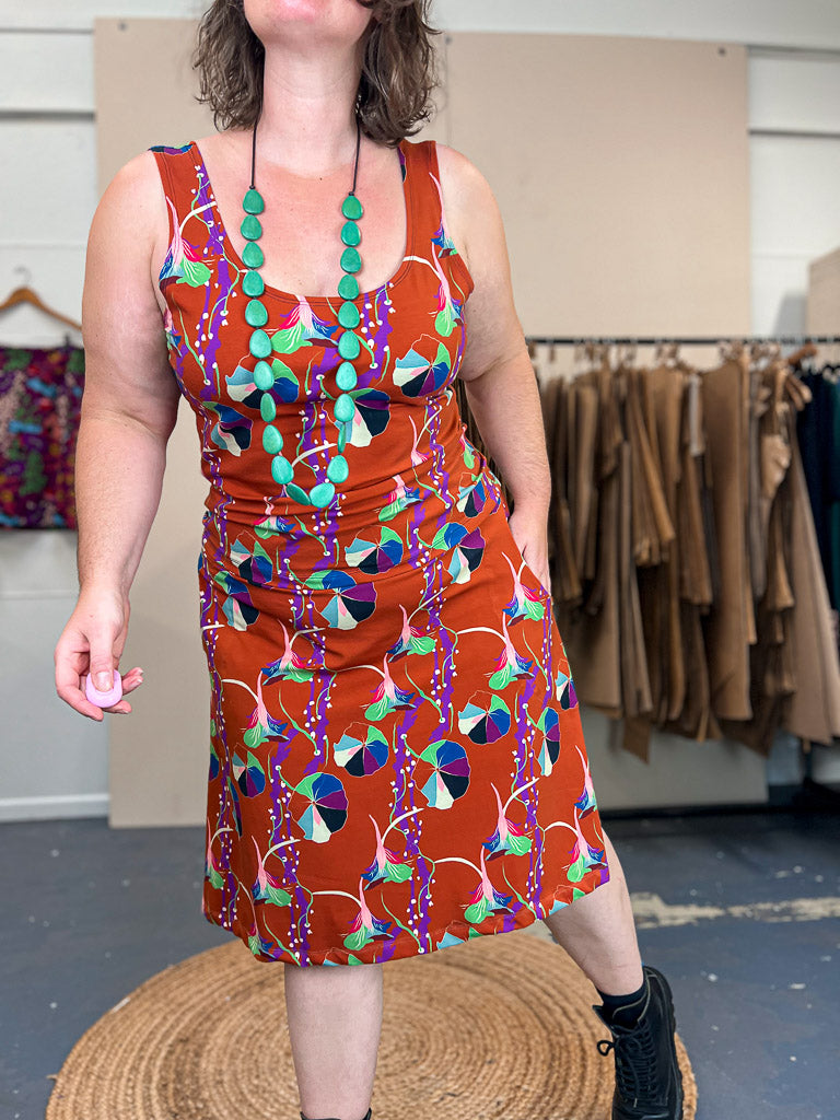 Swing Skirt – Nasturtium Rust