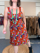 Swing Skirt – Nasturtium Rust