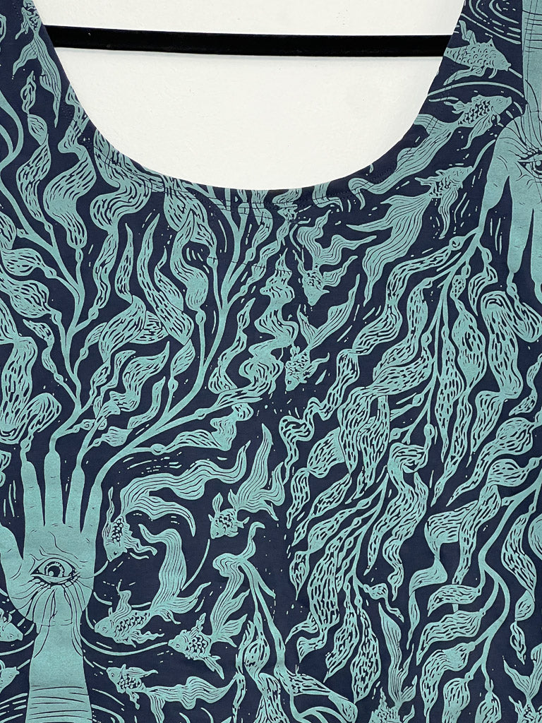 Organic Stretch Tank - Care For Kelp