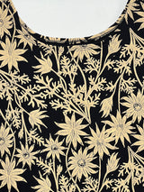 Organic Stretch Tank - Straw Flannel Flower