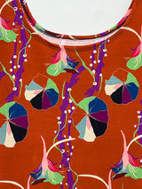 Organic Stretch Tank - Nasturtium Rust