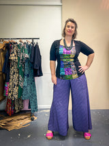 Windowpane Top Stretch Cotton - Not So Square