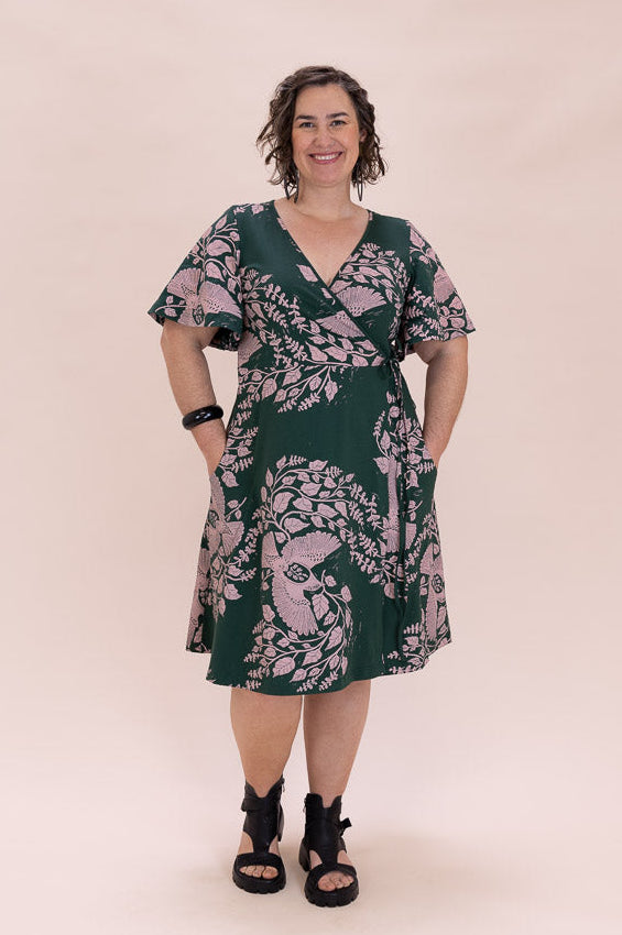 Stretch Wrap Dress - Spirit of Tulsi