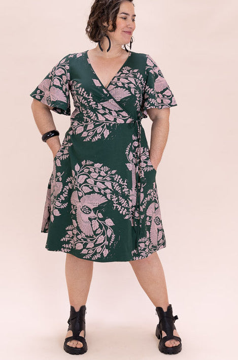Stretch Wrap Dress - Spirit of Tulsi