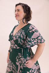 Stretch Wrap Dress - Spirit of Tulsi